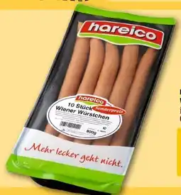 REWE Center Hareico Wiener Würstchen Angebot