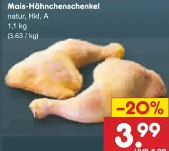 Netto Marken-Discount Maishähnchenschenkel Angebot