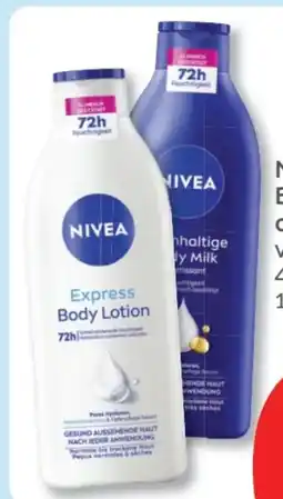 Budni Nivea Bodymilk Angebot