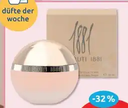 Budni Cerruti 1881 Femme EdT Angebot