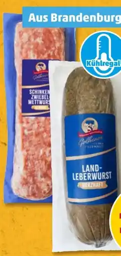 PENNY Golßener Schinken Zwiebel-Mettwurst Klassik Angebot