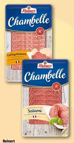 REWE Reinert Chambelle Geflügelsalami Angebot