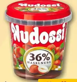REWE Nudossi Haselnuss-Nougat-Brotaufstrich Angebot