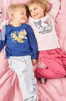 REWE Hello Kitty Mädchen Pyjama Angebot