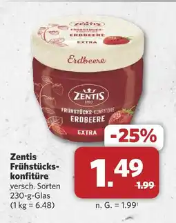 Combi Zentis frühstücks-konfitüre erdbeere Angebot