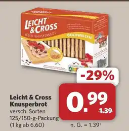 Combi Leicht & cross knusperbrot Angebot