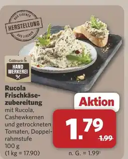 Combi Goldmarie rucola frischkäsezubereitung Angebot