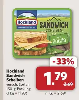 Combi Hochland sandwich scheiben Angebot