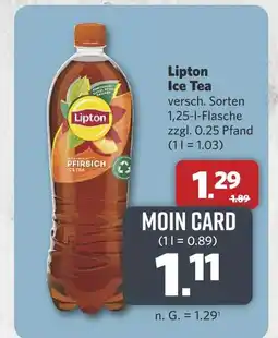 Combi Lipton ice tea Angebot
