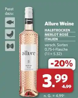 Combi Allure weine halbtrocken merlot rosé Angebot