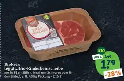tegut Tegut bio-rinderbeinscheibe Angebot