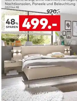 porta Bett mit nachtkonsolen Angebot
