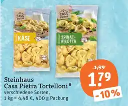 tegut Steinhaus casa pietra tortelloni käse Angebot