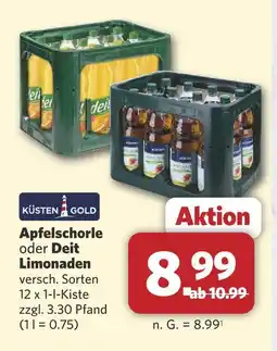 Combi Küsten gold apfelschorle Angebot