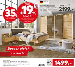 porta Schwebetürenschrank bianco eiche Angebot