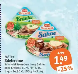 tegut Adler edelcreme sahne Angebot