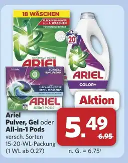 Combi Ariel pulver Angebot