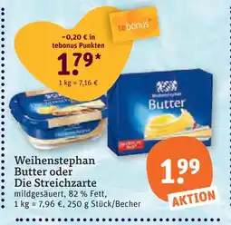 tegut Weihenstephan butter Angebot