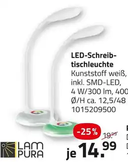 ROLLER Lampura led-schreibtischleuchte Angebot