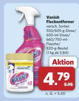 Combi Vanish fleckentferner 550/605-g-dose Angebot