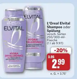 Combi L'oreal elvital shampoo Angebot