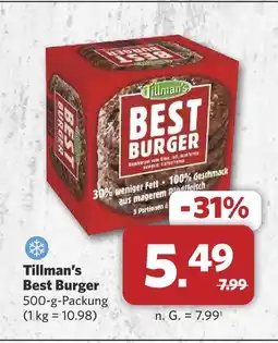 Combi Tillman's best burger Angebot