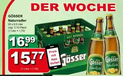 Getränkeparadies Gefromm Gösser naturradler Angebot