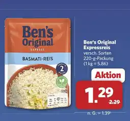 Combi Ben's original expressreis Angebot