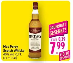 Edeka Mac percy scotch whisky Angebot