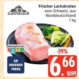 Marktkauf Gutfleisch frischer lachsbraten Angebot