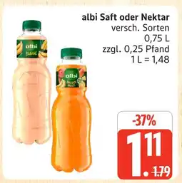 Marktkauf Albi saft banane Angebot