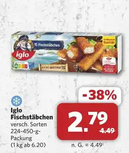 Combi Iglo fischstäbchen Angebot