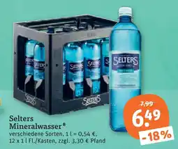 tegut Selters mineralwasser Angebot