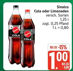 Marktkauf Sinalco cola Angebot