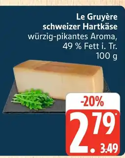 Marktkauf Le gruyère schweizer hartkäse Angebot