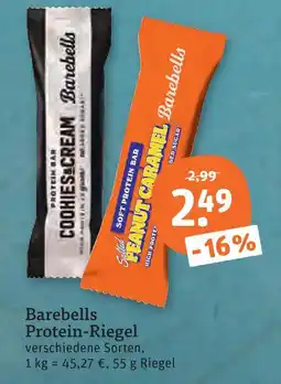 tegut Barebells cookies & cream protein-riegel Angebot