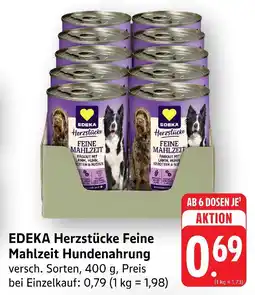 Edeka Edeka herzstücke feine mahlzeit hundenahrung Angebot