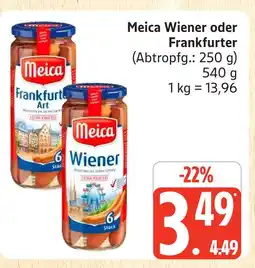 Marktkauf Meica wiener Angebot