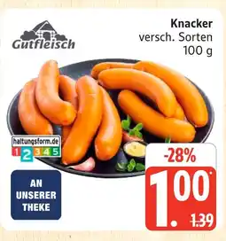 Marktkauf Gutfleisch knacker Angebot