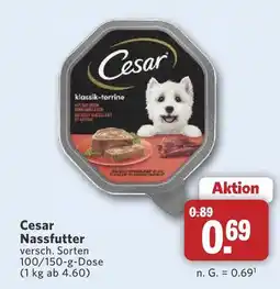 Combi Cesar nassfutter Angebot