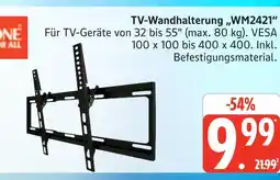Marktkauf One for all tv-wandhalterung wm2421 Angebot