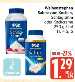 Marktkauf Weihenstephan schlagsahne Angebot