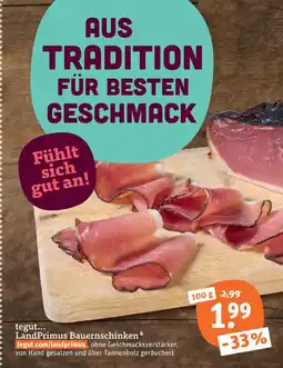 tegut Tegut... landprimus bauernschinken Angebot