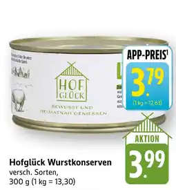 Edeka Hofglück wurstkonserven Angebot