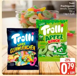 Marktkauf Trolli saure glühwürmchen Angebot
