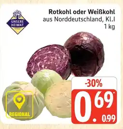 Marktkauf Unsere heimat rotkohl Angebot