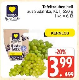 Marktkauf Edeka tafeltrauben hell Angebot