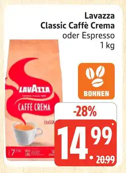 Marktkauf Lavazza classic caffè crema Angebot