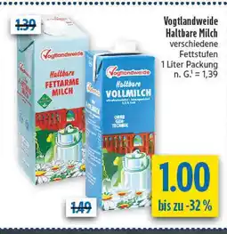 diska Vogtlandweide haltbare fettarme milch Angebot