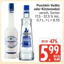 Marktkauf Puschkin vodka oder küstennebel Angebot